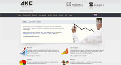 Desktop Screenshot of akc.si