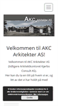 Mobile Screenshot of akc.no